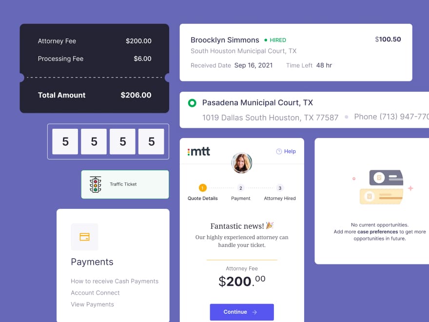 UX Design of Project Called mtt created by UXTeam