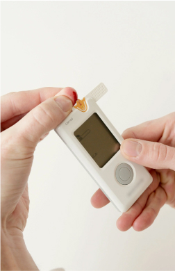 Image of medical health test device