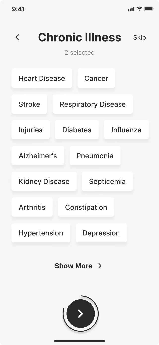 health-wireframe-chronic-illness